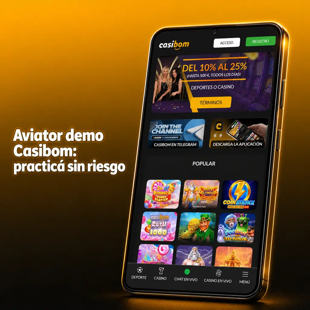 Demo gratis de Aviator en Casibom: practicá el multiplicador sin arriesgar saldo real antes de apostar con dinero